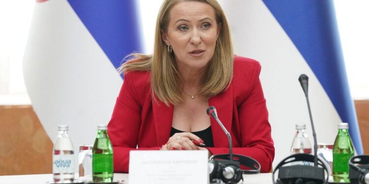 “BE të dënojë fashizmin e ministres serbe!”, Konjufca letër Kallas-it: Të mos trajtohet thjesht si gafë